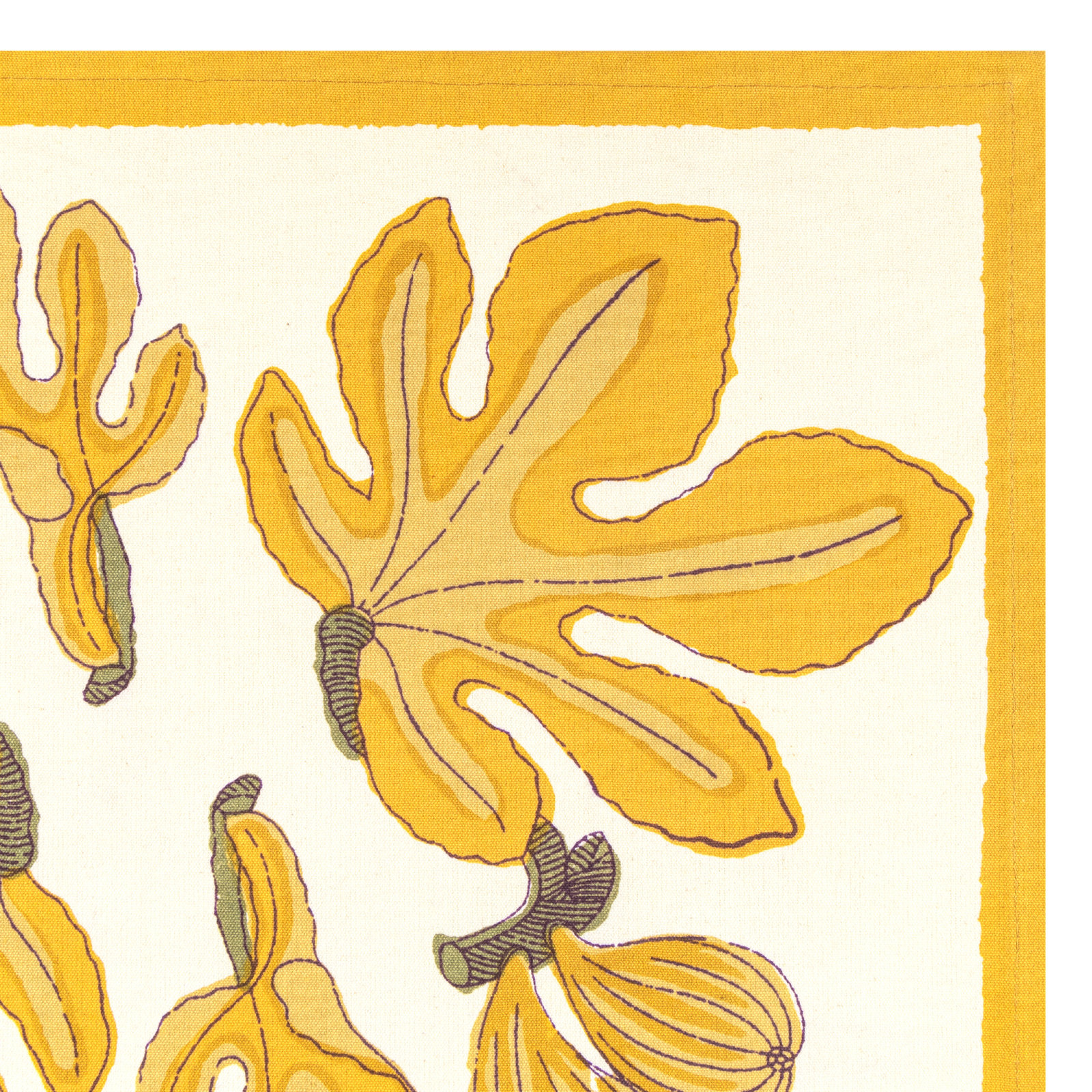 Debarata 18" Cotton Placemat, Citrine