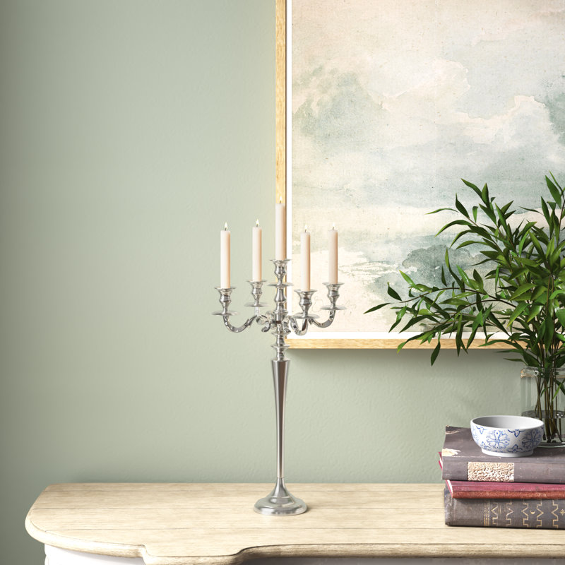 24'' H Aluminum Tabletop Candelabra