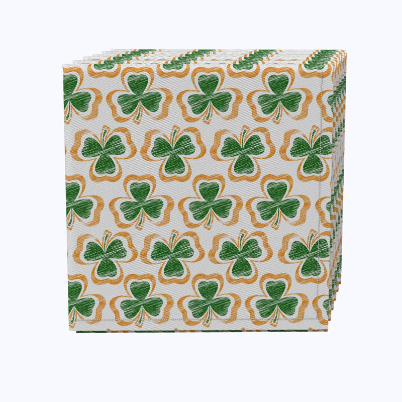 100% Cotton Floral Square Napkin