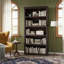 79.76 cm W Solid Wood Bookcase-470591593-470591605