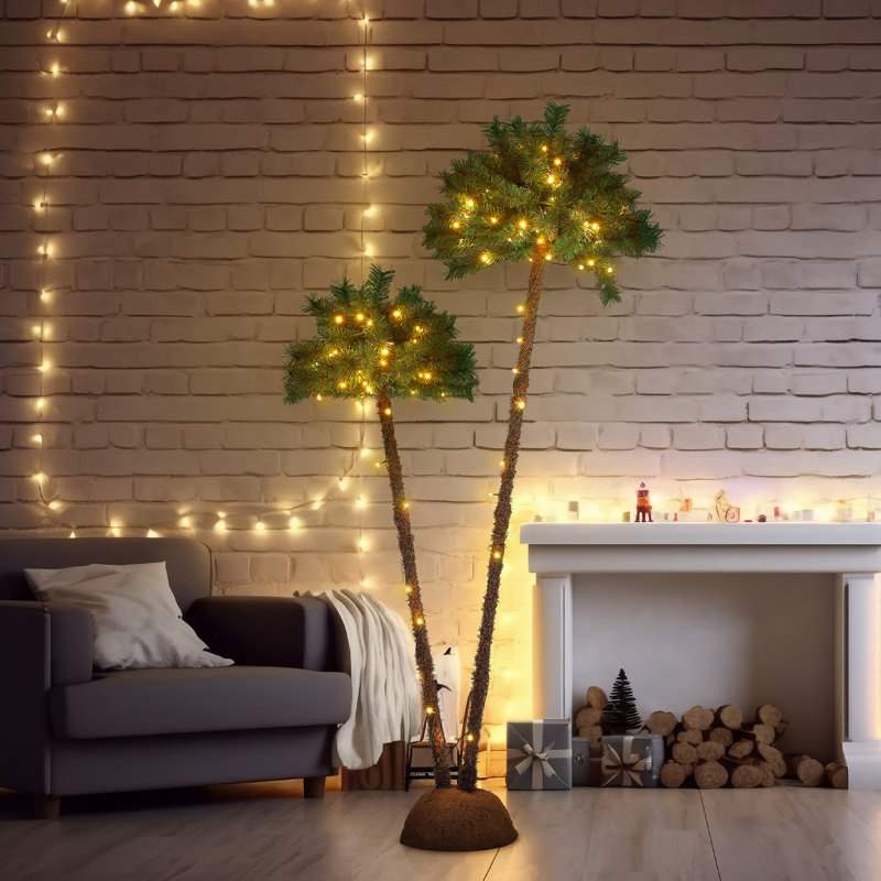 72'' Faux Palm Tree