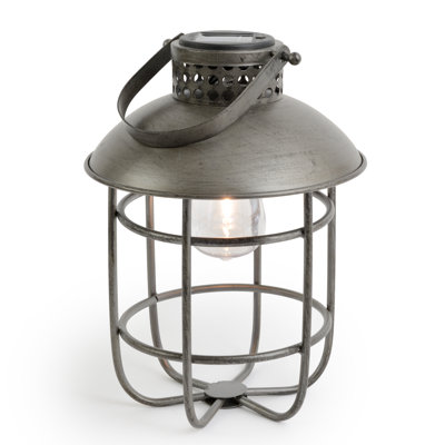 Lanterne solaire rétro Barnwork