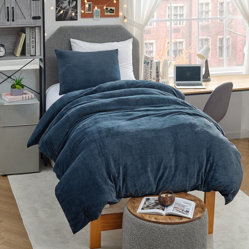 Near Suffocation Xtra - Coma Inducer® Twin XL Comforter Set - Pond, Dark Blue, Twin XL Duvet Cover/Insert + 1 Standard Sham