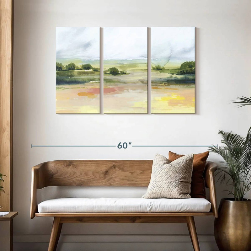 Avery Sunlit Marsh I, H 28 po x l 45 po