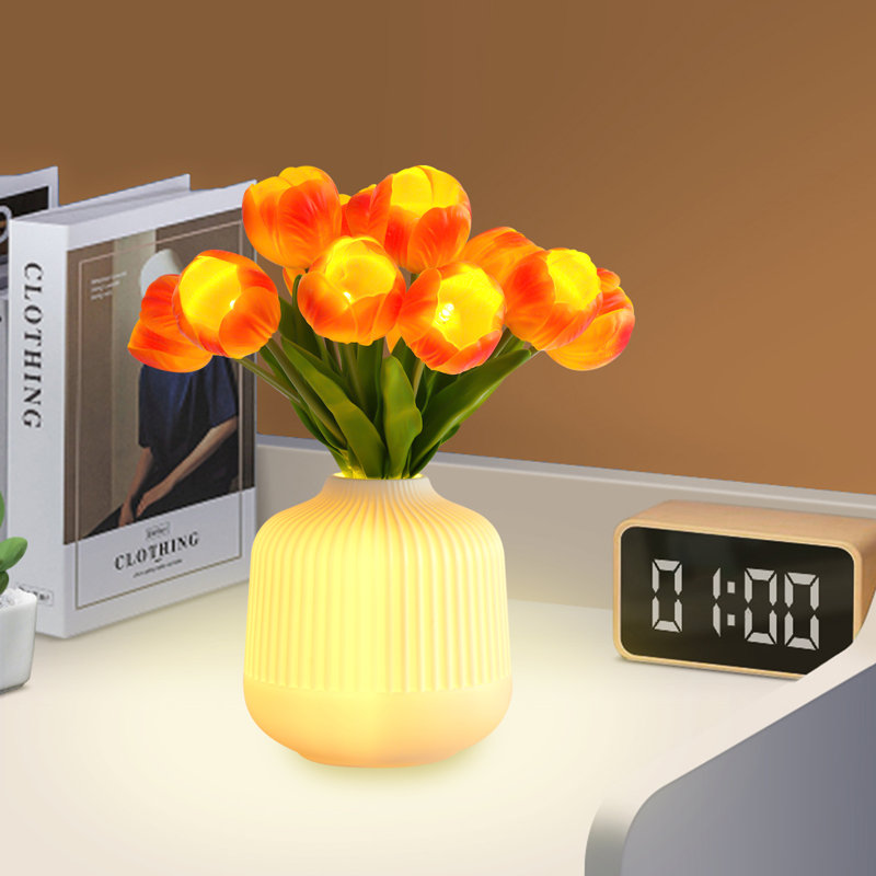 Veilleuse de table Mahkyla avec câble USB