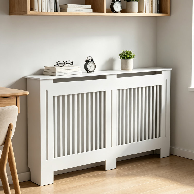 Kulani Radiator Cover, 92.2cm H x 152cm W x 19cm D