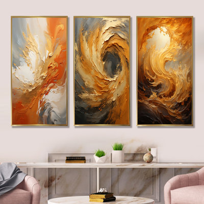 Golden Orange Surge