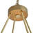 Laurel Chandelier-Brass