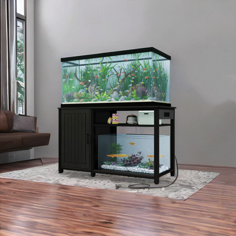 Aquarium Stand With Power Outlets