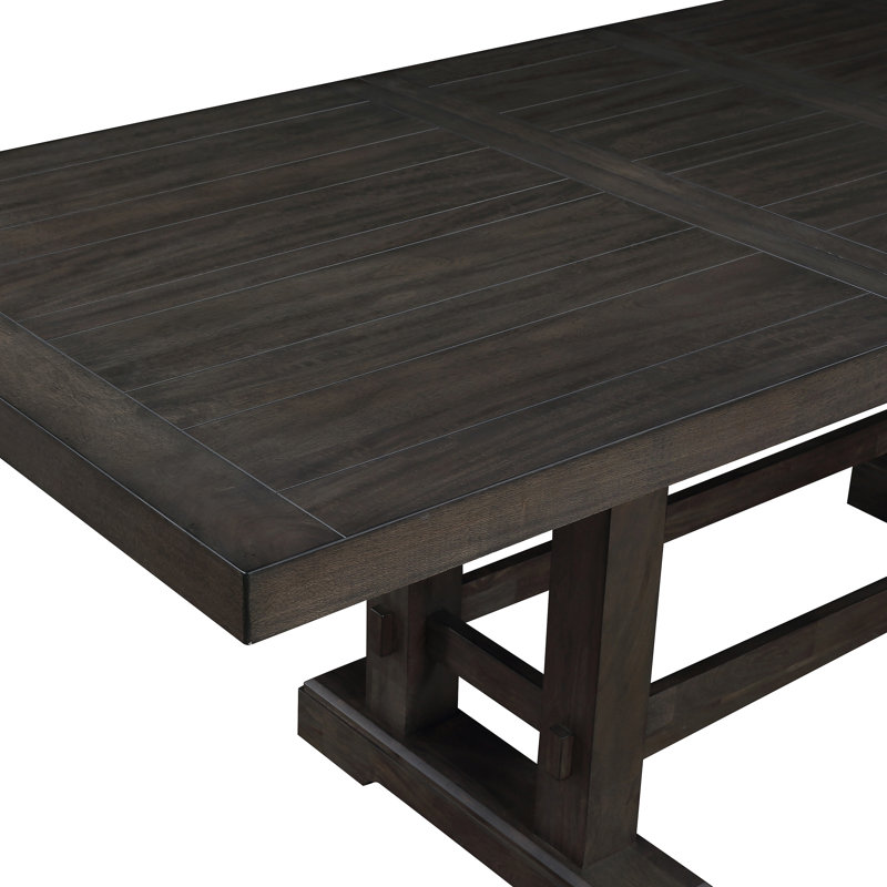 Table de salle à manger extensible à hauteur de comptoir Osbourne, Espresso
