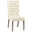 Table ronde, finition rustique miel, table avec piédestal, quatre chaises rembourrées confortables pour le style traditionnel, bois, maisons d'appoint décoratives