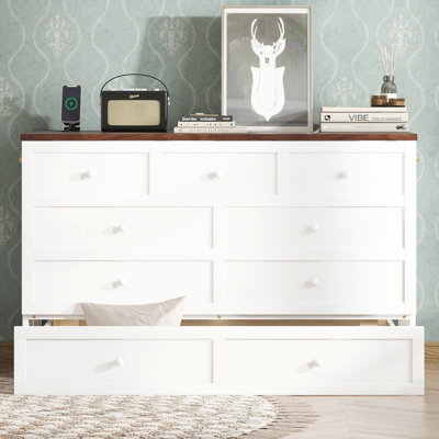 Grand lit escamotable avec tiroir de rangement et station de charge Murphy, port USB, cadre de lit escamotable en pin massif pour bureau personnel, studio ou chambre d'amis, noyer blanc