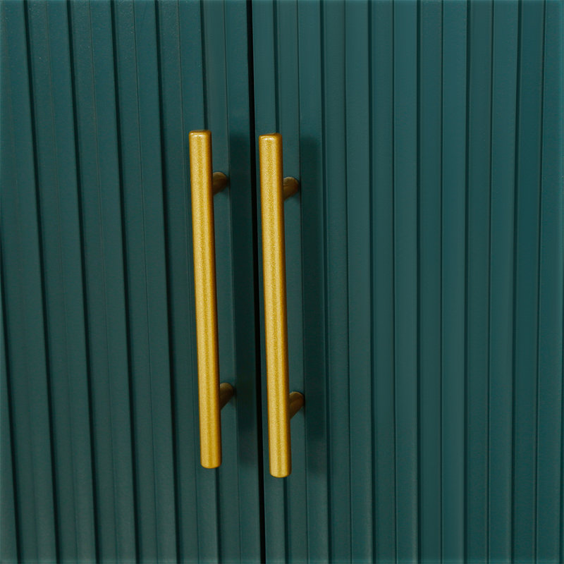 Crédence de rangement l 59,8 po Tavia, Vert antique