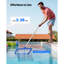 Swimming Pool Pole 3.4 to 15 ft Telescopic Aluminum Alloy Twist Locking