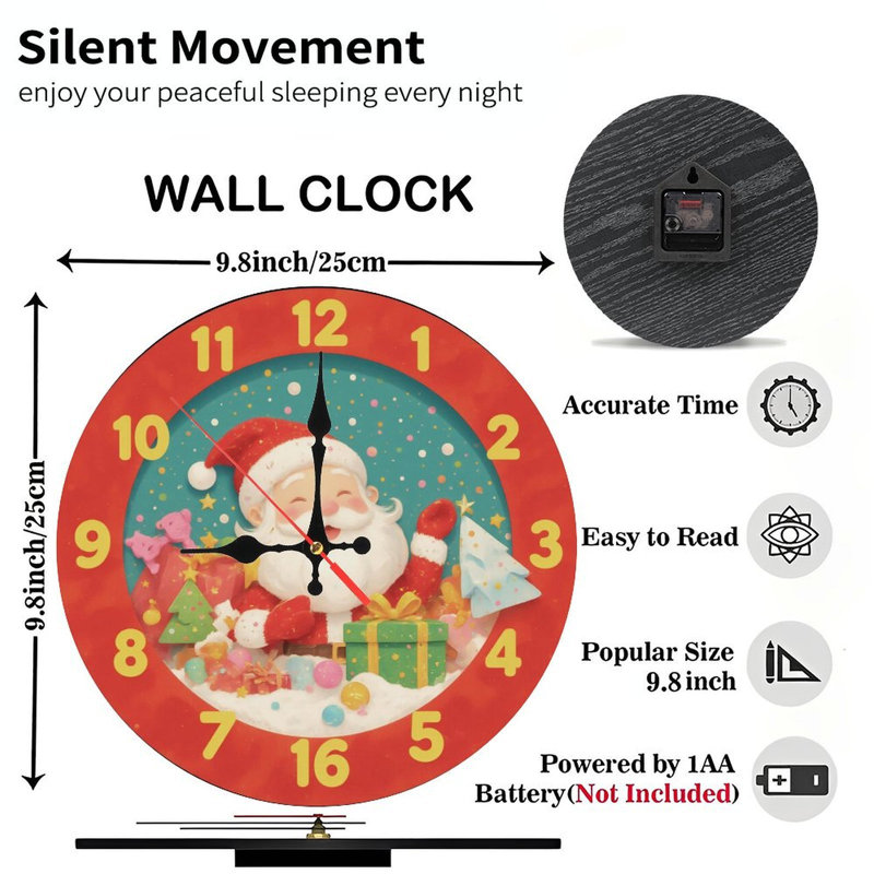 Horloge murale 9,84 "