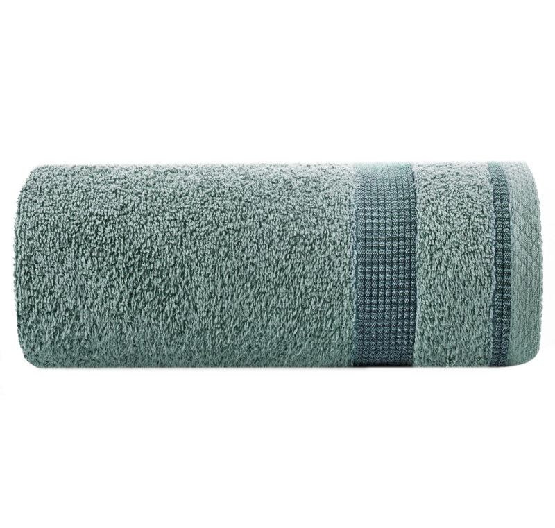 Izeyah Midweight Jacquard Hand Towel, Mint