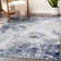 Tapis bleu / gris Seibold