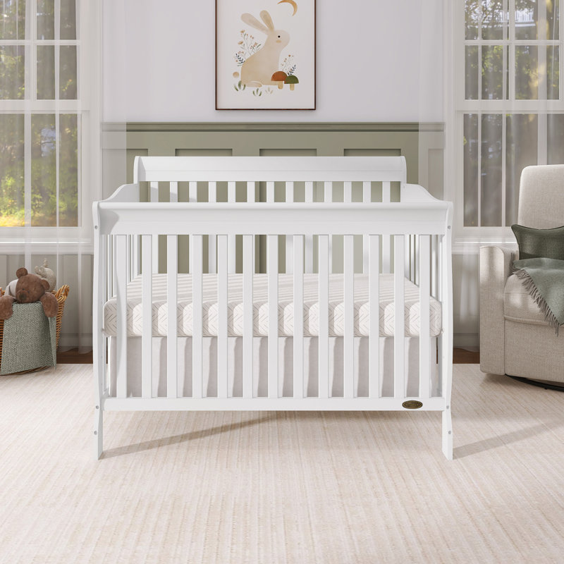 Lit de bébé convertible 5-en-1 Ashton, Blanc