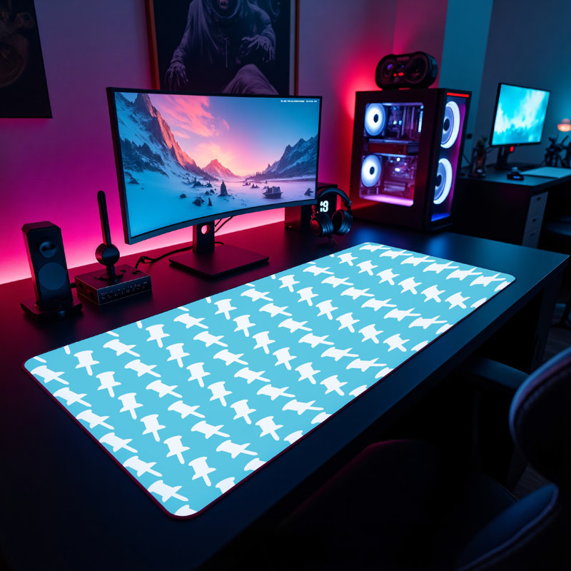 Polyester Desk Pad, 23.6x13.8