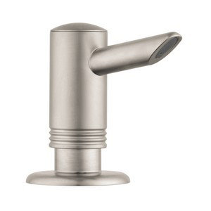 Interaktiv Soap Dispenser, Steel Optik