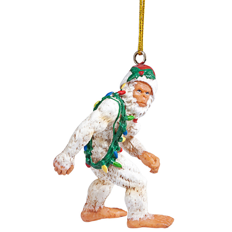 Ornement de Noël Bigfoot The Abominable Snowman, 1