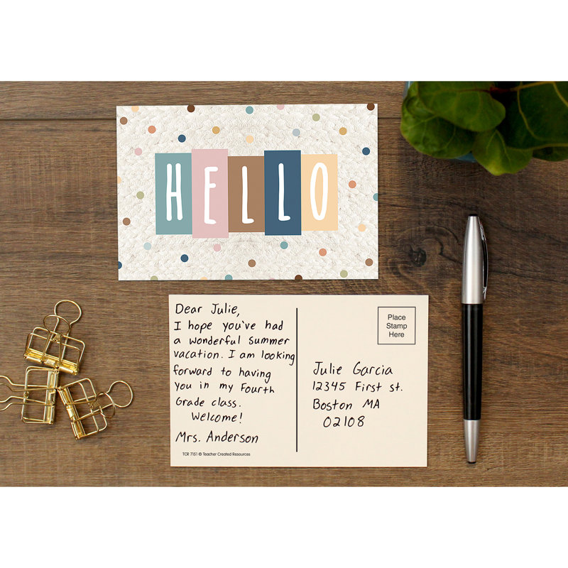 Tout le monde est le bienvenu, cartes postales