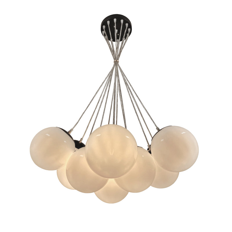 Glenden 13 - Light Dimmable Globe Chandelier