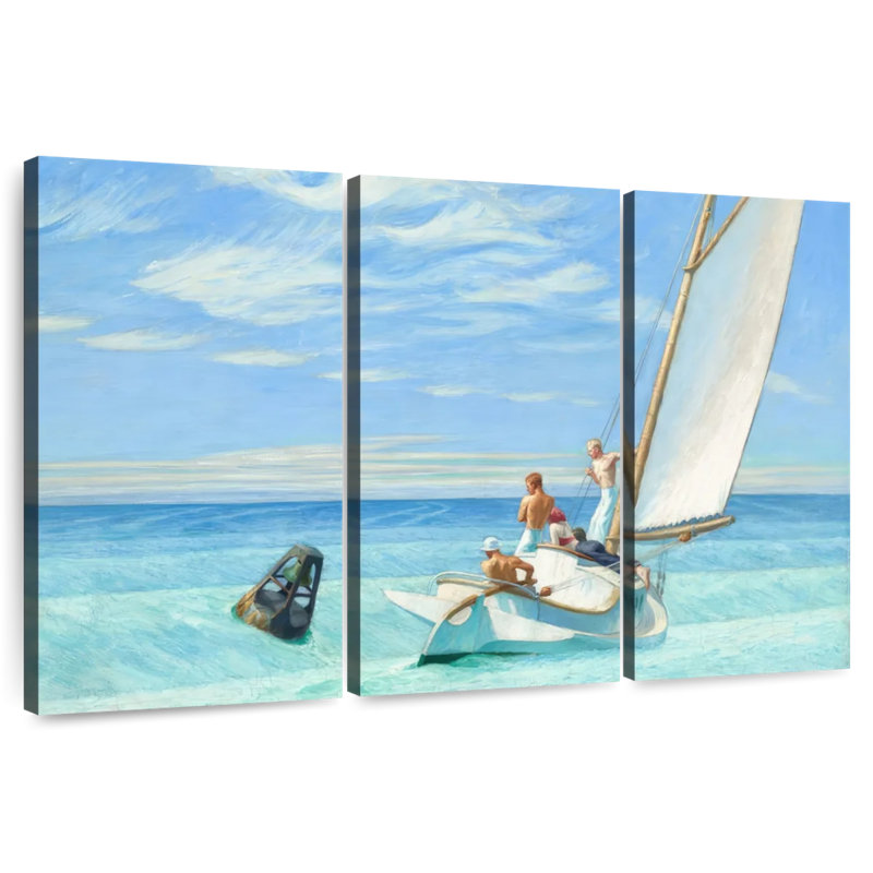 Senne Ground Swell, 42" H x 65" W