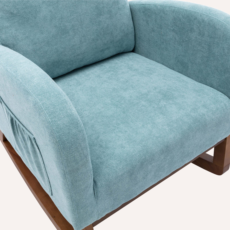 Chaise berçante Abhimanyu, Bleu