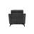 Carlotta 39"W Gray Woven Fabric Chair-1450126339