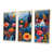 Toile naturelle avec cadre flottant