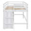 Lit mezzanine avec 4 tiroirs Kellsey