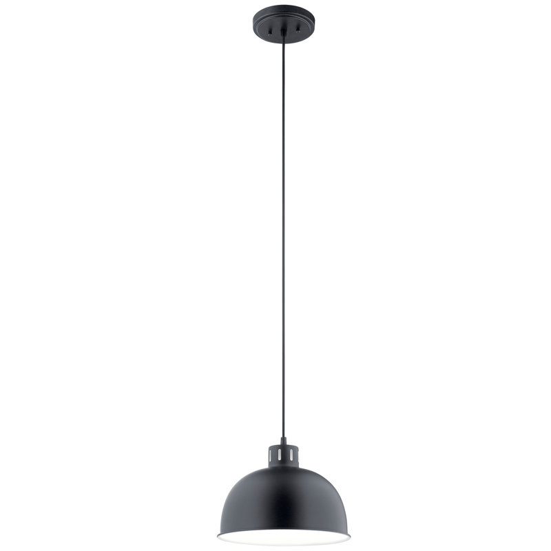 Porterfield 1 - Light Single Pendant, Black