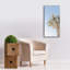 Toile épique Graffiti «Tall Palm Morning» par Life BeautifuLEE, 20 po x 40 po-48948047