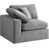 Velours gris velours