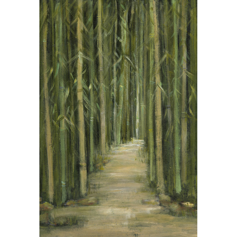 Forêt de bambous, H 12 po x l 8 po x P 1,25 po