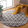 Tapis gris clair / crème Matterson