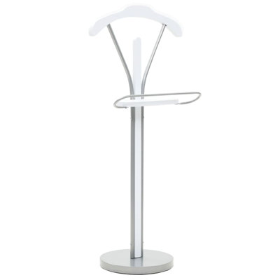 vidaXL Valet Stand MDF and Steel Lightweight Valet Stand