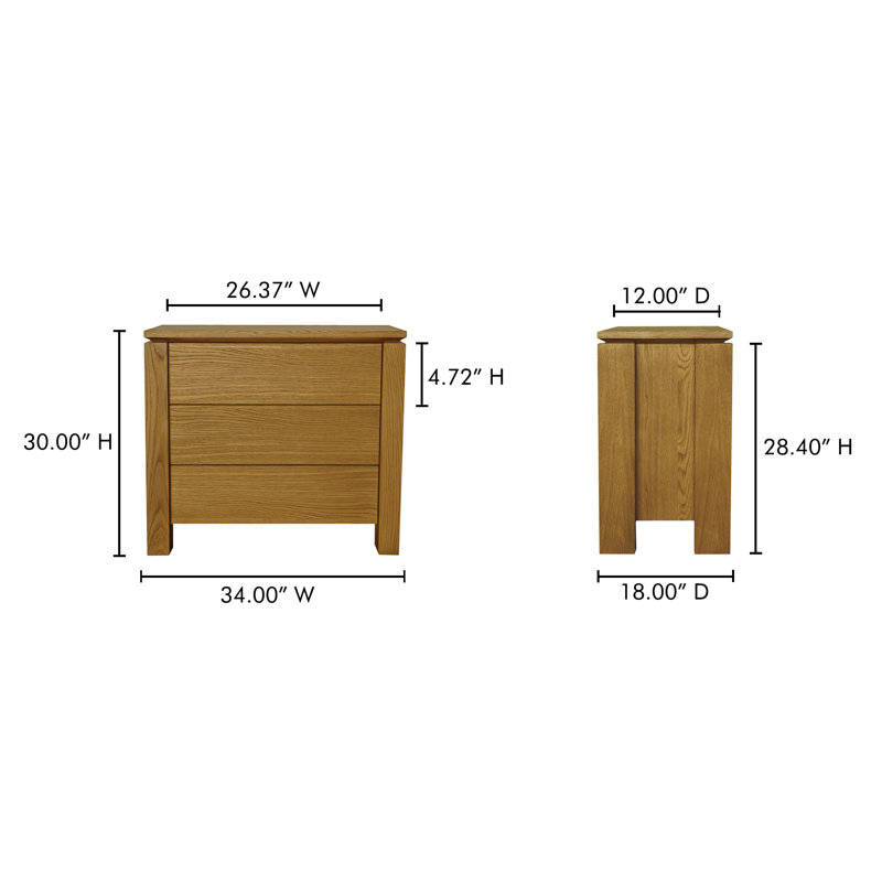 Brook Chest Country Oak