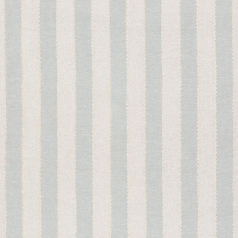 Ashmore Stripe Fabric, Aqua