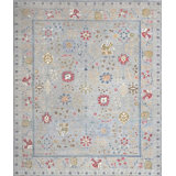 Transitional One-of-a-Kind Rectangle 11'9" X 14'10" Hand Knotted Area Rug