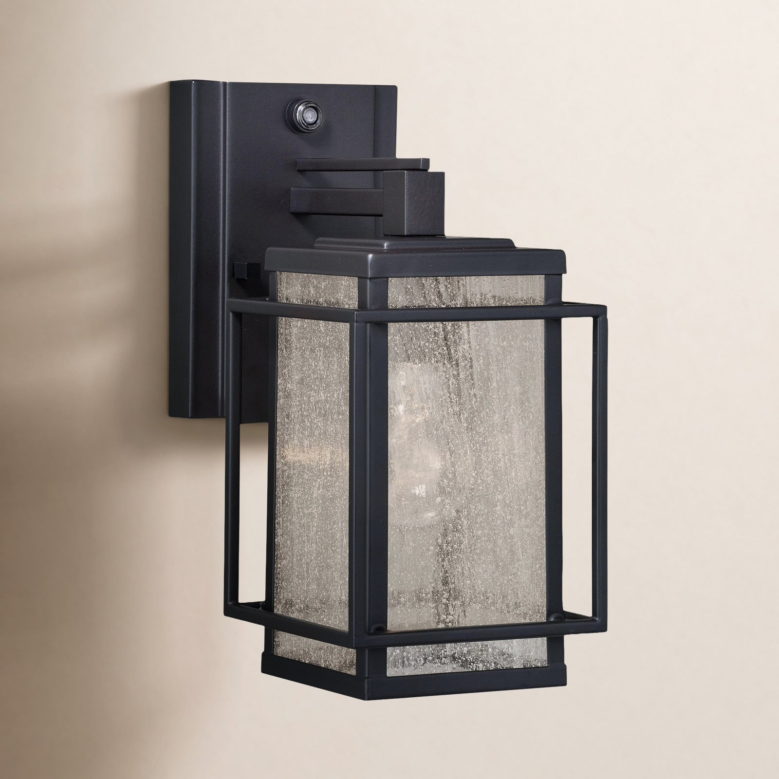 Stumbaugh Outdoor Wall Lantern, 11" H x 5.25" W x 8.75" D