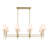 Uttermost Arques 8 Light Linear Chandelier