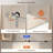 Gael 56–60"x66" Frameless Sliding Bathtub Shower Door with 5/16" Tempered Glass & Stainless Steel Hardware