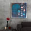 «Spiral Blooms Blue» par St. Hilaire Elizabeth-676470984