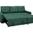 Convertible L-Shaped Sectional Sleeper Sofa Bed-775547507