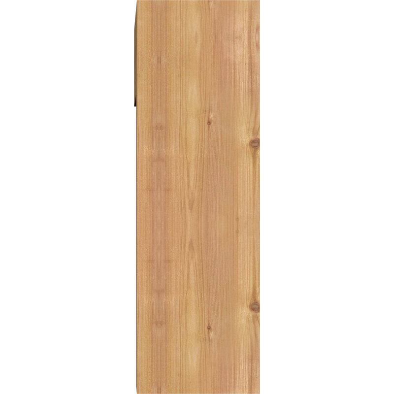 Olympic Block Offset Brace Bracket, 24 x 24, 7 1/2"W Western Red Cedar (Smooth)