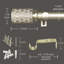 Tringle à rideau à motif de tricotage, tringle en métal réglable de 1 pouce-1547163920-1547163922