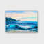 Superbe peinture murale en verre trempé 27,6 po x 39,4 po | 100% verre trempé, épaisseur: 0,16 pouce | Décoration élégante pour le salon ou le bureau, durable et facile à nettoyer, idée de cadeau parfaite