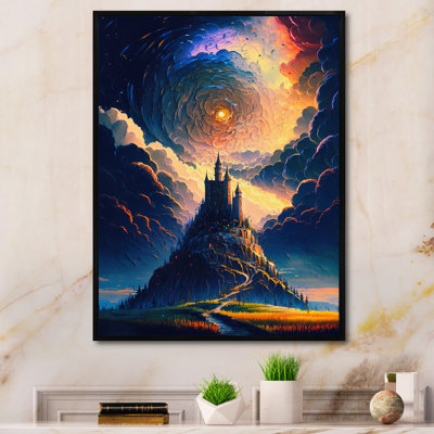 Campeaux bleu mystique fantaisie château I